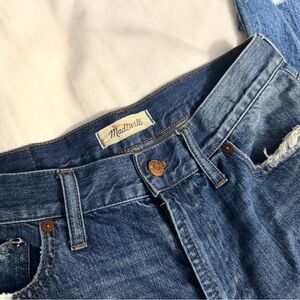 Madewell Blue Cropped Jeans